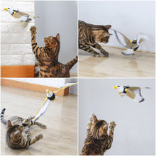 Load image into Gallery viewer, Simulation Bird Cat Toy Funny Self-hey Hanging Door Automatic Scratch Rope Cat Stick Eagle Cat Interactive Toy Cat Supplies