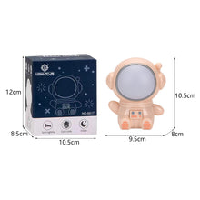 Load image into Gallery viewer, USB Rechargeable Astronaut Lamp Night Reading Light Kids' Children Room Home Decor Light Gift