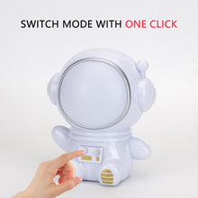 Load image into Gallery viewer, USB Rechargeable Astronaut Lamp Night Reading Light Kids' Children Room Home Decor Light Gift