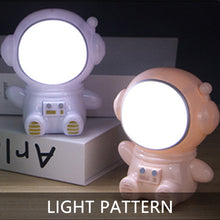 Load image into Gallery viewer, USB Rechargeable Astronaut Lamp Night Reading Light Kids' Children Room Home Decor Light Gift