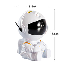 Load image into Gallery viewer, USB Astronaut Projector Starry Sky Galaxy Stars Projector Night Light LED Lamp for Bedroom Room Decor Decorative Nightlights
