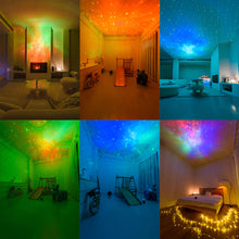Load image into Gallery viewer, USB Astronaut Projector Starry Sky Galaxy Stars Projector Night Light LED Lamp for Bedroom Room Decor Decorative Nightlights