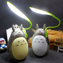 Load image into Gallery viewer, Creative Night Lights LED Cartoon Totoro Shape Lamp USB Rechargeable Reading Table Desk Lamps for Kids Gift Home Decor Novelty
