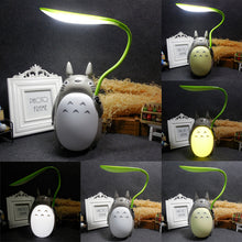 Load image into Gallery viewer, Creative Night Lights LED Cartoon Totoro Shape Lamp USB Rechargeable Reading Table Desk Lamps for Kids Gift Home Decor Novelty