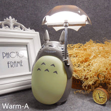 Load image into Gallery viewer, Creative Night Lights LED Cartoon Totoro Shape Lamp USB Rechargeable Reading Table Desk Lamps for Kids Gift Home Decor Novelty