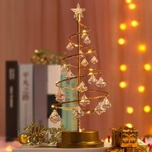 Load image into Gallery viewer, Christmas Tree Lamp Holiday Decoration Night Light Novelty Fairy Decor Diamond Tree Lighting