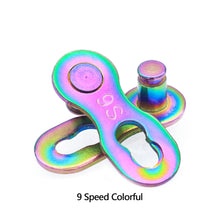 Load image into Gallery viewer, 5 Pair Bicycle Chain Link Connector Joints 8/9/10/11/24/27/30 Speed Chain Quick Release Buckle For Mountain Bike