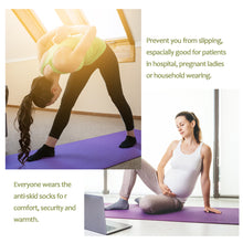 Load image into Gallery viewer, Yoga Socks Non-Slip Grips & Straps, Bandage Cotton Sock Ideal For Pilates Pure Barre Ballet Dance Barefoot Workout For Women