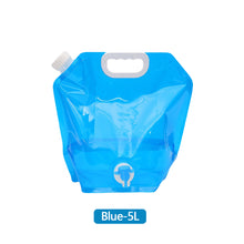 Load image into Gallery viewer, Portable Folding Bucket Outdoor Picnic Self-driving Tour Portable Storage Large Capacity With Faucet Foldable Water Bag