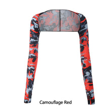 Load image into Gallery viewer, Women Ice Silk Shawl Cuff Gloves Golf Shawl Sleeves Sunscreen Sleeves Summer Uv Protection Clothing For Outdoor Arm Sleeve