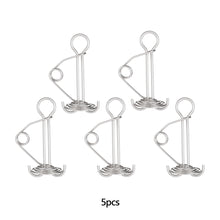 Load image into Gallery viewer, 5/10Pcs Camping Plank Spiral Shaped Spring Octopus Deck Peg With Carabiner Hook Wind Rope Buckles Tent Stakes Hook Board Peg