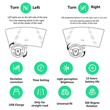 Load image into Gallery viewer, Universal Car Lane Departure Warning Assist System Anti-collision Car Safety Driving LED Projection Light for Truck