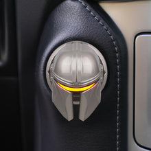 Load image into Gallery viewer, Car Interior Engine Ignition Start Stop Button Protective Cover Decoration Stick Star Wars Mandalorian Interior Accessories