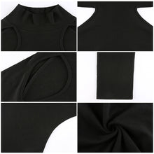 Load image into Gallery viewer, Elegant Solid Color Cutout Slim Sheath Dress High Neck Long Sleeve Irregular Long Women Wrap Dress