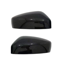 Load image into Gallery viewer, Pair Carbon Fiber Look Rear View Rearview Caps Trim Side Door Mirror Covers Overlays Styling For Mazda CX-5 CX5 2017 - 2020
