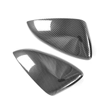 Load image into Gallery viewer, 2Pcs Carbon Fiber Look Rear View Rearview Caps Trim Side Door Mirror Covers Styling For Mazda CX-30 CX30 2020