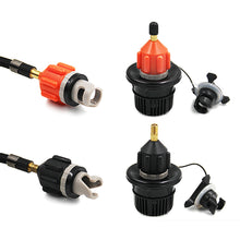 Load image into Gallery viewer, Wear-resistant Air Valve Adaptor Dustproof Rowing Boat Air Valve Adaptor Nylon Kayak Inflatable Pump Adapter for SUP Board