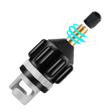 Load image into Gallery viewer, Wear-resistant Air Valve Adaptor Dustproof Rowing Boat Air Valve Adaptor Nylon Kayak Inflatable Pump Adapter for SUP Board