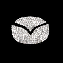 Load image into Gallery viewer, Auto Styling Car Steering Wheel Logo Diamond Decoration Cover Emblem Sticker Decal Refit Badge for Hyundai Honda Toyota Mazda