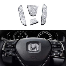 Load image into Gallery viewer, Auto Styling Car Steering Wheel Logo Diamond Decoration Cover Emblem Sticker Decal Refit Badge for Hyundai Honda Toyota Mazda