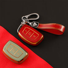 Load image into Gallery viewer, TPU Car Remote Key Vover Key Case For Hyundai Tucson Sonata Santa Fe Elantra Accent Solaris Verna ix25 ix35 i20 i30 i40 Keyless