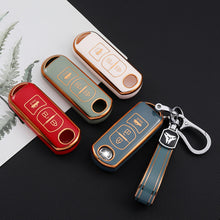 Load image into Gallery viewer, TPU Car Remote Key Case Cover Shell For Mazda 2 3 6 Atenza Axela Demio CX-5 CX5 CX-3 CX7 CX-9 2015-2019 Protector Holder Keyless