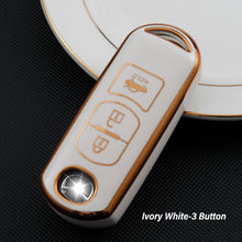 Load image into Gallery viewer, TPU Car Remote Key Case Cover Shell For Mazda 2 3 6 Atenza Axela Demio CX-5 CX5 CX-3 CX7 CX-9 2015-2019 Protector Holder Keyless
