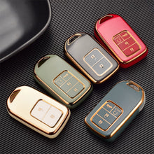 Load image into Gallery viewer, TPU Car Remote Key Case Cover Protector Shell Fob For Honda CRV CR-V Fit Civic Accord HR-V HRV City Odyssey XR-V Accessories