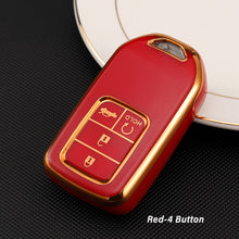 Load image into Gallery viewer, TPU Car Remote Key Case Cover Protector Shell Fob For Honda CRV CR-V Fit Civic Accord HR-V HRV City Odyssey XR-V Accessories