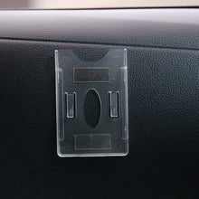 Load image into Gallery viewer, Car Card Sleeve Parking Ticket Clip Auto Fastener Card Bill Holder For Windshield Glass Tag Durable ID IC Card Car Organization