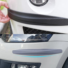 Load image into Gallery viewer, 2Pcs Car Bumper Protector Strip Guard Corner Protection Strips Scratch Protector Crash Blade Anti-collision Guard Lip Stickers