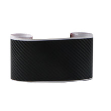 Load image into Gallery viewer, Universal 3D Carbon Fiber Car Rear Trunk Guard Plate Sticker Car Rear Bumper Trim Anti-Kicked Scratch Protection Sticker Strip