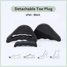 Load image into Gallery viewer, 1 Pair Forefoot Insert Pad For Women High Heels Big Shoes Toe Front Filler Cushion Pain Relief Adjustment Shoe Accessories