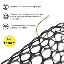 Load image into Gallery viewer, Aluminum Alloy Collapsible Fishing Nets Telescoping Small Mesh Foldable Landing Net Pole Casting Network Trap for Fly Fishing