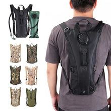 Load image into Gallery viewer, 3L Outdoor Water Hydration Backpack Tactical Water Bag Cycling Pack Sport Knapsack Running Hiking Climbing Travel Rucksack