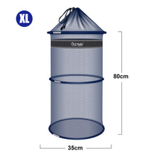 Load image into Gallery viewer, Portable Fishing Bucket Quick-Drying Fishing Trap Nets Small Mesh Storage Bag Foldable Crayfish Lobster Carp Fish Accessories