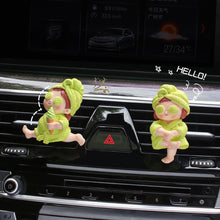 Load image into Gallery viewer, Car Air Freshener Smell In The Styling Vent Perfume Diffuser Cartoon Running Sauna Girls Fragrance Air Fresheners Clip Parfum