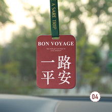 Load image into Gallery viewer, Car Air Freshener Hanging Rearview Mirror Perfume Peace Happiness Style Auto Pendant Decoration Car Deodorization Accessories