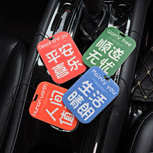Load image into Gallery viewer, Car Air Freshener Hanging Rearview Mirror Perfume Peace Happiness Style Auto Accessories Pendant Decoration Car Deodorization