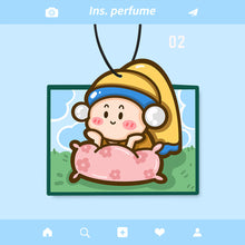Load image into Gallery viewer, Cartoon Car Air Freshener Hanging Car Rear View Solid Paper Auto Scent Perfume Car Diffuser Interior Accessories Pendant
