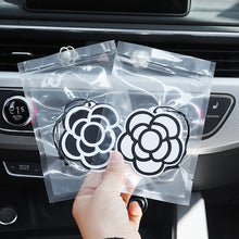 Load image into Gallery viewer, Car Air Freshener Car Rearview Mirror Hanging Perfume Piece Elegant Flowers Style Creative Car Interior Decoration Pendant