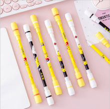 Load image into Gallery viewer, 1Pc 0.5mm Naruto One Piece Spinning Pen Creative Rotating Gaming Gel Pens Student Gift Toy Stress Pressure Releaser Penspinning Pen