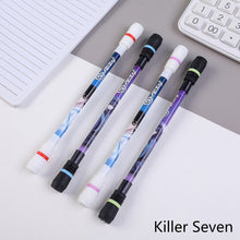 Load image into Gallery viewer, 1Pc 0.5mm Naruto One Piece Spinning Pen Creative Rotating Gaming Gel Pens Student Gift Toy Stress Pressure Releaser Penspinning Pen
