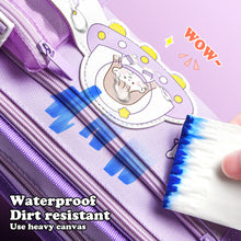 Load image into Gallery viewer, Large Capacity Ins Canvas Pencil Case Korean Cute Japanese Girl Small Fresh Primary School Student Junior Storage Bag