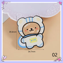 Load image into Gallery viewer, Cartoon Acrylic Astronaut Brooch Girl Accessories Clothes Bag Pendant Badge Pin Clothes Bags Decoration Accessory Gift