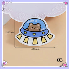 Load image into Gallery viewer, Cartoon Acrylic Astronaut Brooch Girl Accessories Clothes Bag Pendant Badge Pin Clothes Bags Decoration Accessory Gift