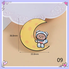 Load image into Gallery viewer, Cartoon Acrylic Astronaut Brooch Girl Accessories Clothes Bag Pendant Badge Pin Clothes Bags Decoration Accessory Gift