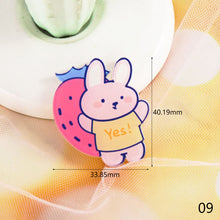 Load image into Gallery viewer, Cartoon Acrylic Bear Brooch Girl Accessories Clothes Bag Pendant Badge Pin Clothes Bags Decoration Accessory Gift