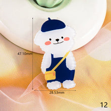 Load image into Gallery viewer, Cartoon Acrylic Bear Brooch Girl Accessories Clothes Bag Pendant Badge Pin Clothes Bags Decoration Accessory Gift