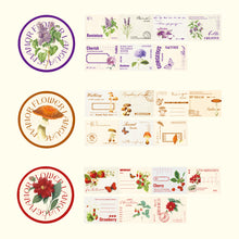 Load image into Gallery viewer, Plant Pattern Washi Tape Masking Tapes DIY Handmade Decorative Stickers For Journal Scrapbooking Office Supplies